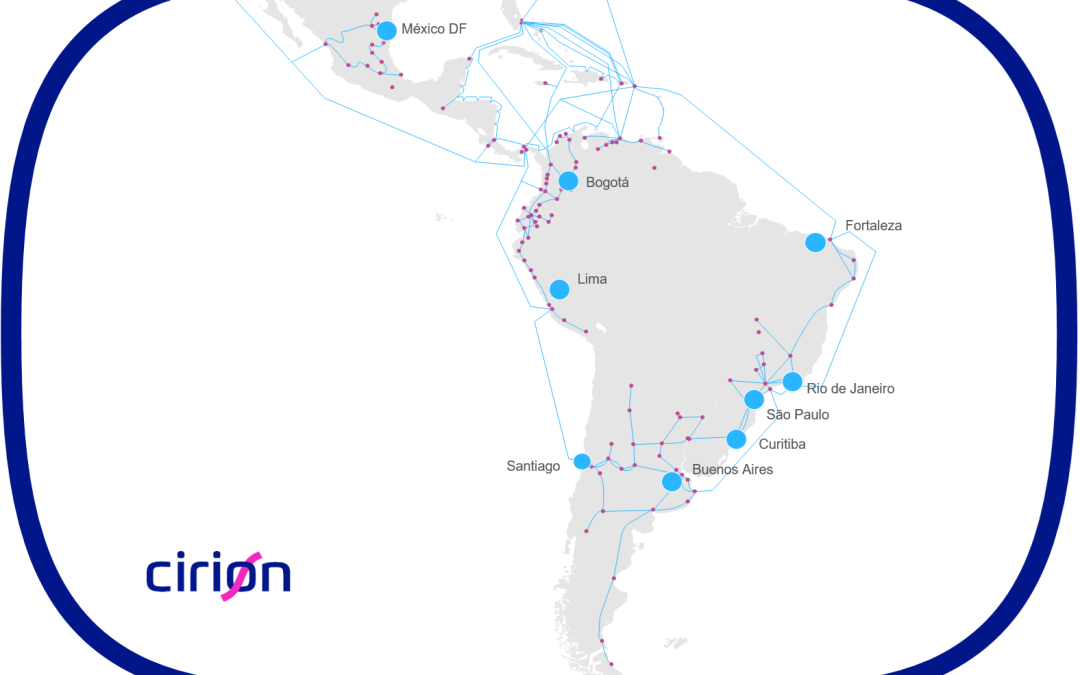 Infraestrutura como Serviço: Cirion amplia a cobertura de seu produto Bare Metal Cloud para a Colômbia